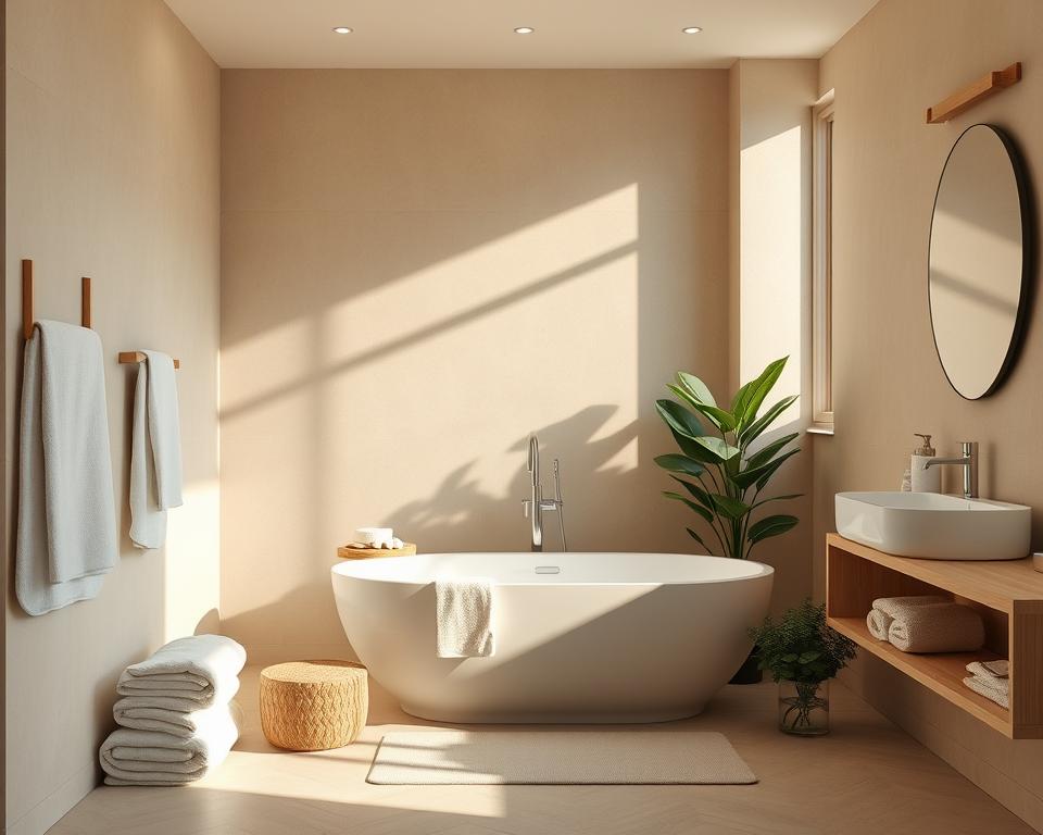 Elegant Simplicity: Transform Your Bathroom with Beige Decor Ideas