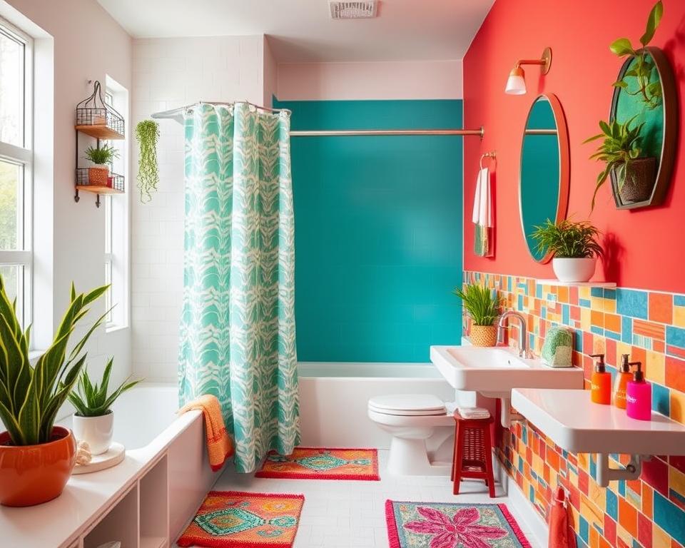 Vibrant and Bold: How to Infuse Colorful Decor into Your Bathroom