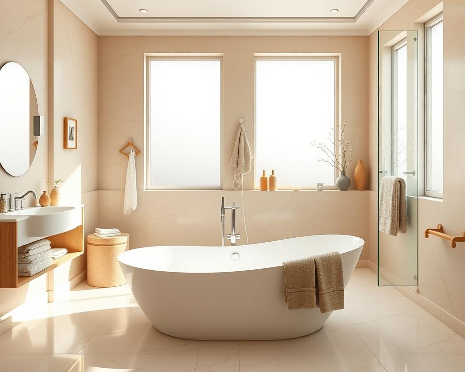 beige bathroom color scheme