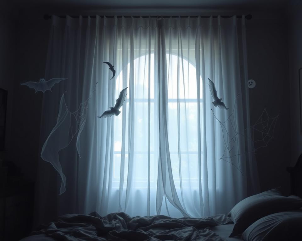 ghostly curtains