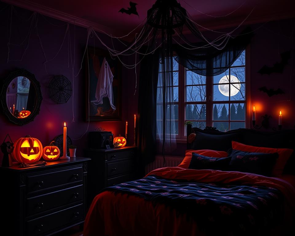 halloween bedroom decor