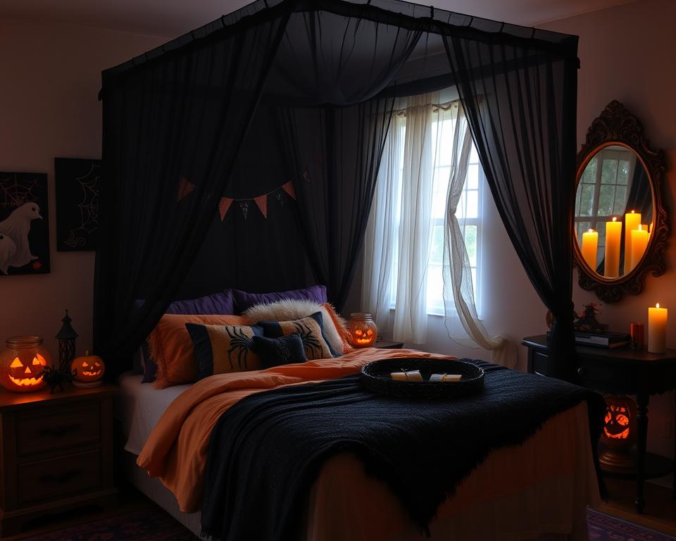 halloween bedroom decor