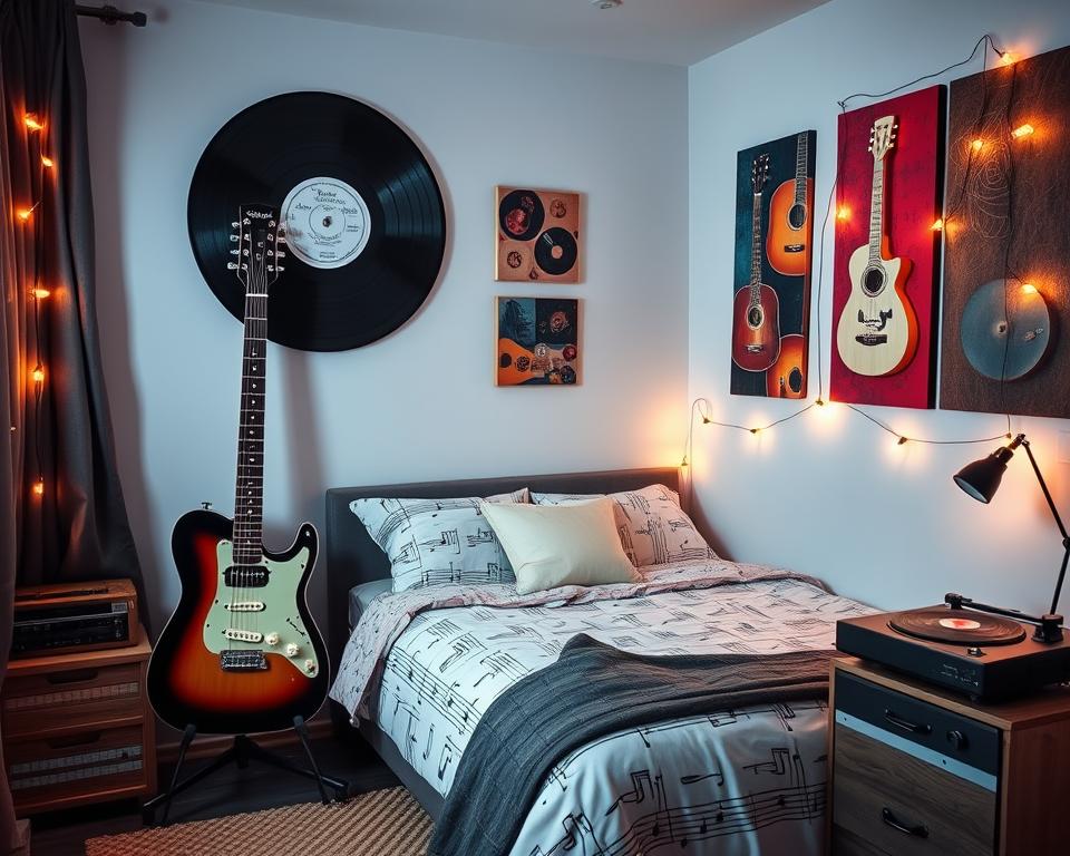 music inspired room decor bedroom ideas