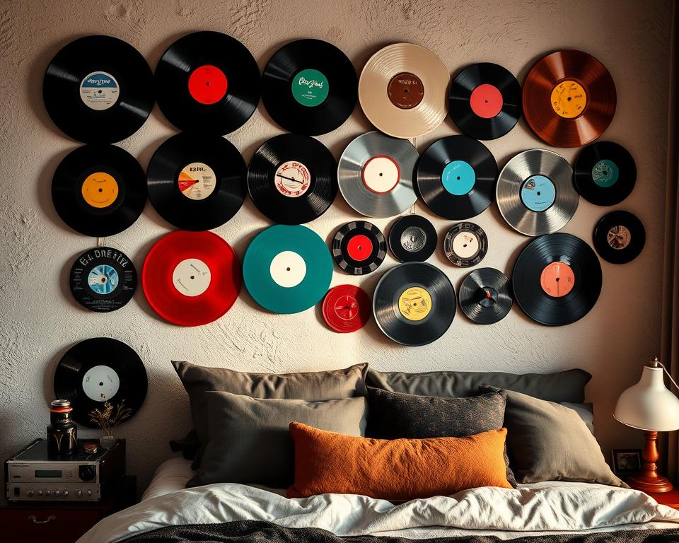 vinyl record wall art